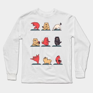 Cat Yoga Long Sleeve T-Shirt